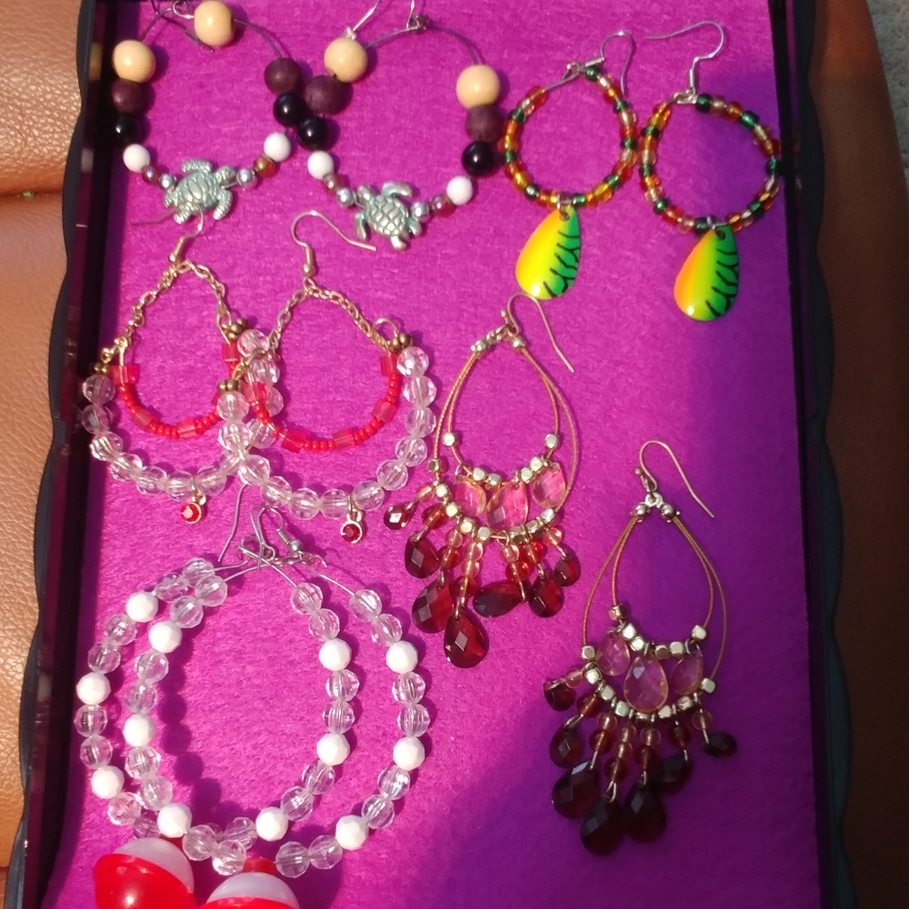Handmade earrings - Picture 3 of 7